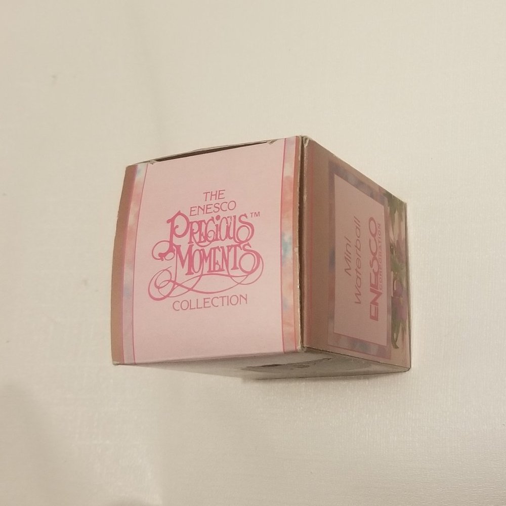 1991 Precious Moments "Loving You" Waterball, w box! - Picture 2 of 12